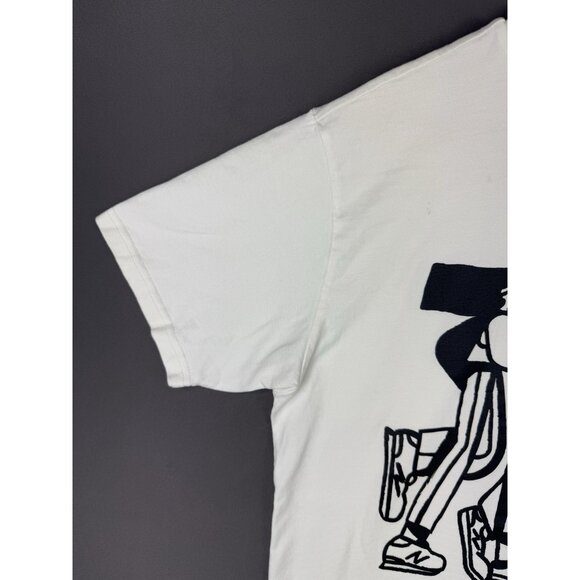 New Balance Artist Edition Art Graphic Sebacuri White Shirt Medium Rare Sports - Picture 5 of 16